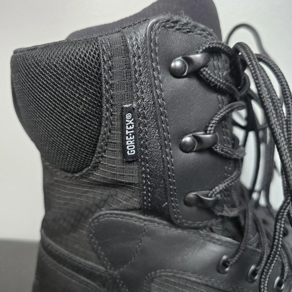 Danner Boots Mens 12 Black Kinetic Side-Zip 8
